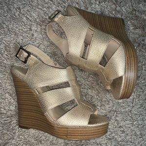 INC Gold Wedges
